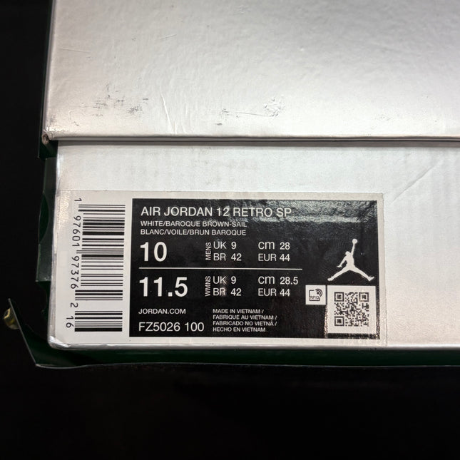 Pre-Owned Jordan 12 Retro SP SoleFly Cafecito