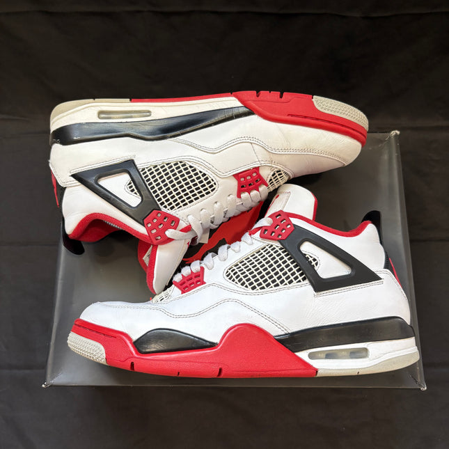 Air Jordan 4 Retro "Fire Red" (2020) - Men's Size 10 | WiscKicks