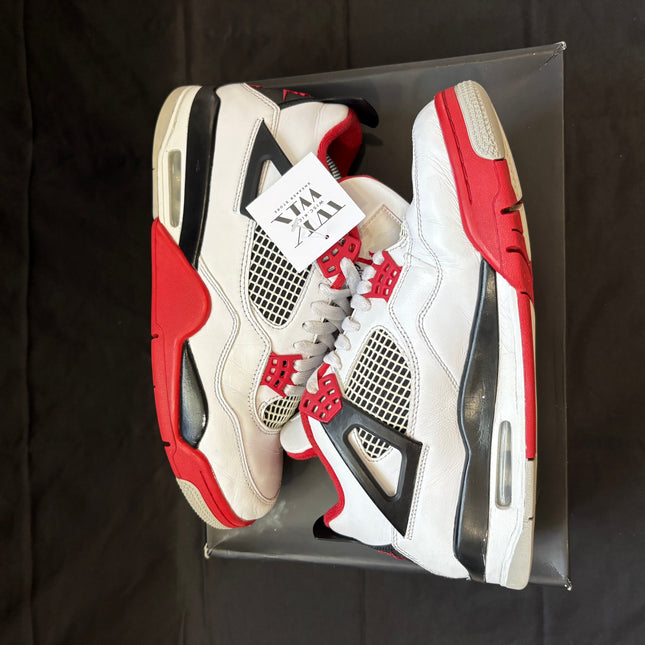 Air Jordan 4 Retro "Fire Red" (2020) - Men's Size 10 | WiscKicks