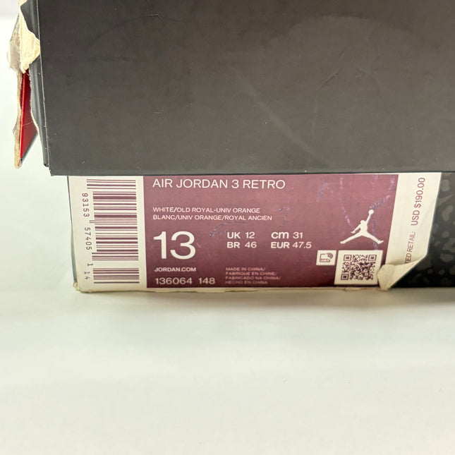 Pre-Owned Air Jordan 3 Retro 'Knicks