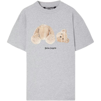 Palm Angels Bear Classic T-Shirt 0860 Melange Grey/Brown