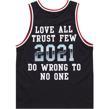 Supreme Mitchell & Ness Basketball Jersey Black - WiscKicks