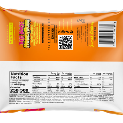 Rap Snacks Big Back Iced Honey Buns (4.75oz)