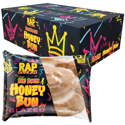 Rap Snacks Big Back Glazed Honey Buns (4oz)