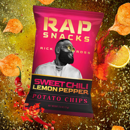 Rick Ross Sweet Chili Lemon Pepper Potato Chips (2.5oz)