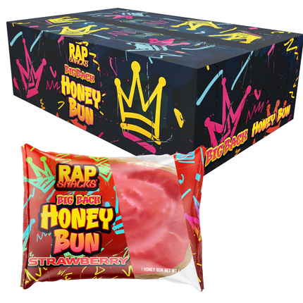 Rap Snacks Big Back Strawberry Honey Buns (4.75oz)