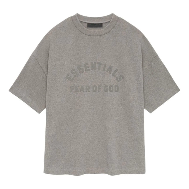 Fear of God Essentials SS24 Heavy T-shirt 'Heather Grey'
